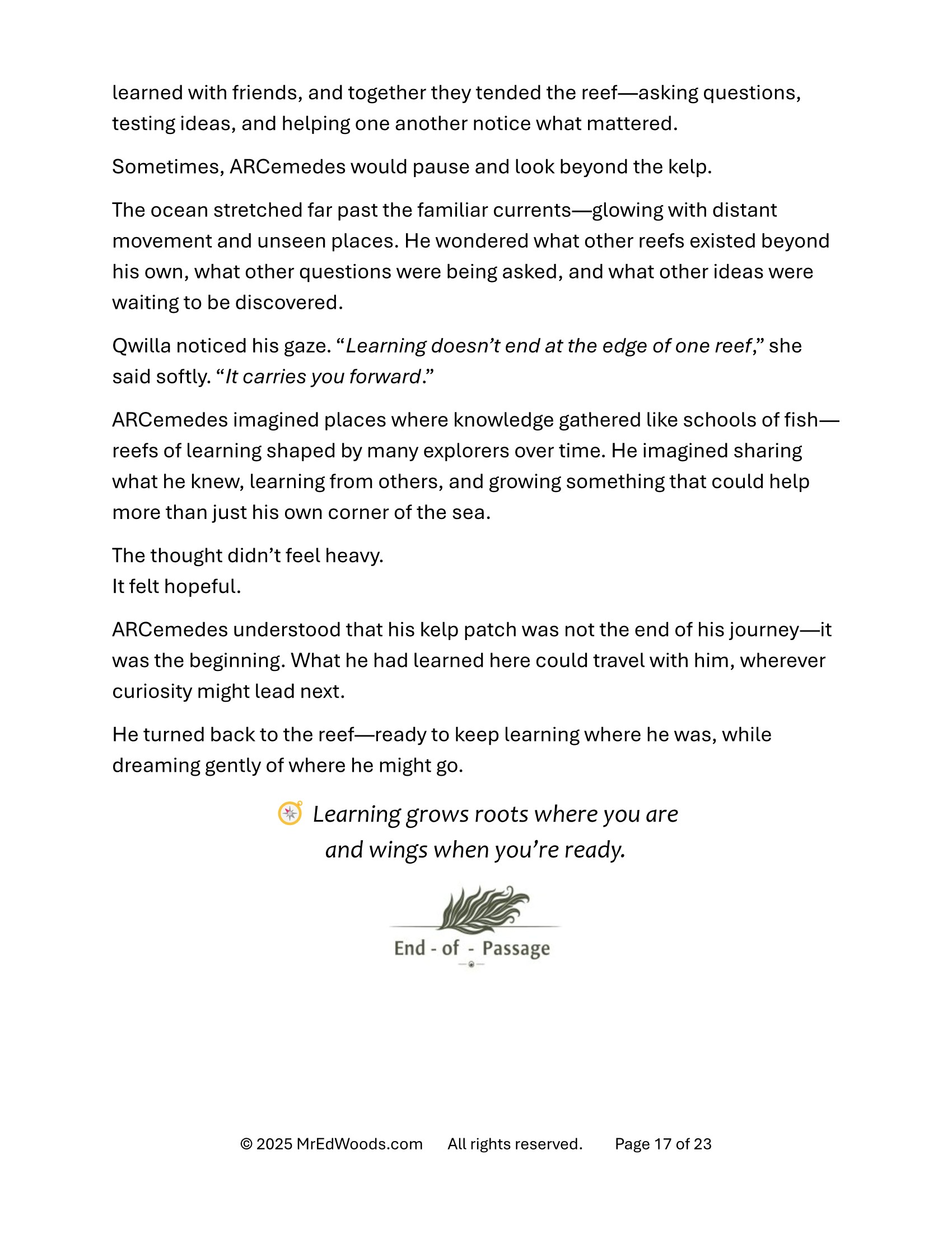 ARCemedes, Kelp and the Ocean of AI - Page 17