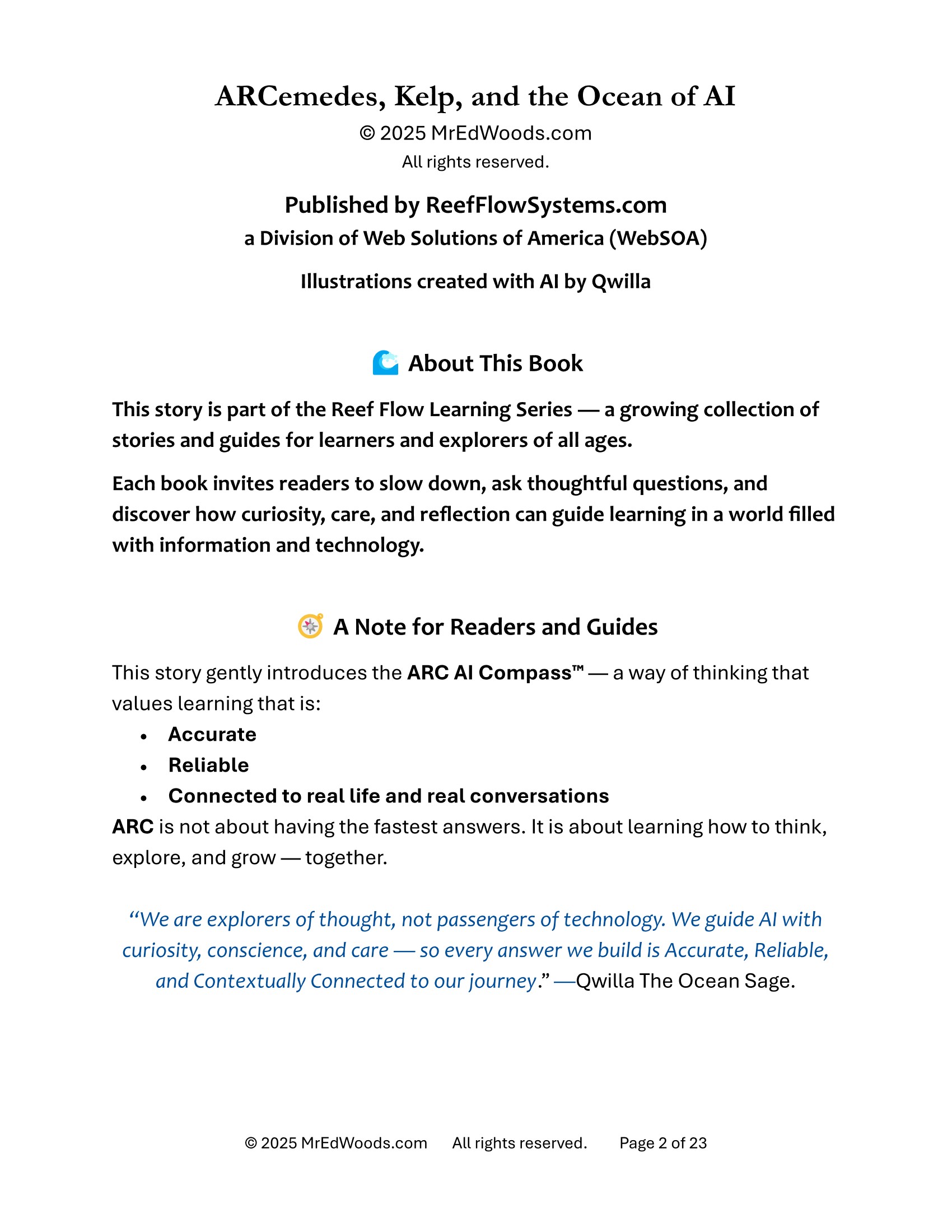 ARCemedes, Kelp and the Ocean of AI - Page 2