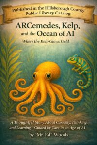 ARCemedes, Qwilla and the Ocean of AI for Young Learners Where the Kelp Glows Gold